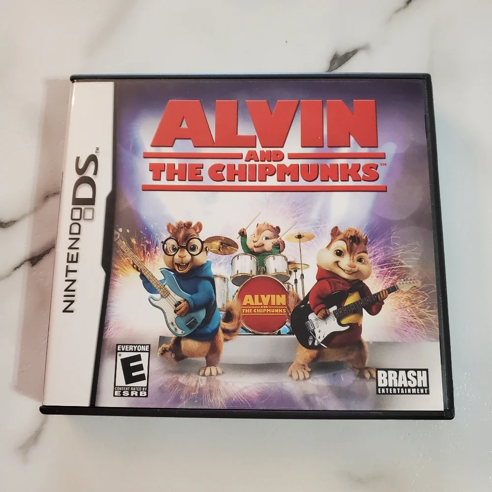 Alvin and the Chipmunks Nintendo DS Video Game  *TESTED*